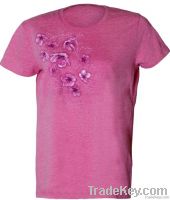 Girl SS Pink fancy Tee