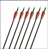 Mix Carbon Arrow 30 Inch Hunting or Targeting Archery Arrow with 3 3 Blade 100 Grain Broadhead