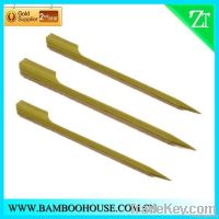 Natural bamboo flag skewer