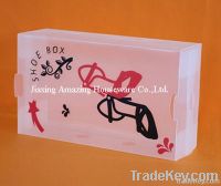 plastic storage shoe boxes