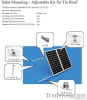 Solar Panel Mounting Structure