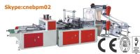 AUTOMATIC DOUBLE-LAYER FOUR-LINES BAG MAKING MACHINE