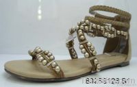 women beads sandal