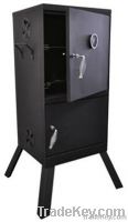 BLACK PC CABINET BARBECUE SMOKER