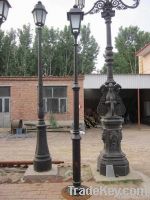 cast iron lamp post