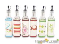 2 pcs oil & vinegar bottle set