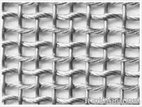 galvanized crimped wire mesh(factory)