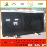 Black Quartz Stone Slab and Tiles