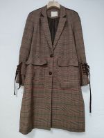 Women's Checked Coat