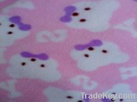 100% Polyester Printed Colar Fleece Fabric