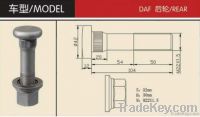 High tensile rear wheel bolt for DAF