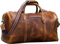 LEATHER HAND CARRY WEEKEND BAGS