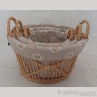 Wicker Storage Basket