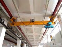 Motor driven single beam overhead crane