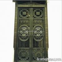 Custom Entry Bronze Gates-GBD023