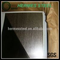 embossed finish stainless steel  sheet