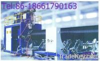 HDPE Hollow Wall Winding Pipe Extrusion Line