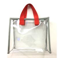 12x12x6inch Stadium Bag Clear PVC Tote Bag