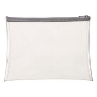 Cheap Simple Clear Cosmetic Bag Zipper Bag for Daily Use