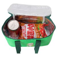 Reusable Aluminum Inside Insulated Thermal  Lunch Carry Cooler Bag for Hot Food