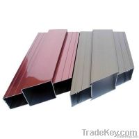 Aluminum sliding door and window profile