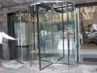 crystal revolving door