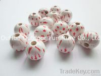 wood beads