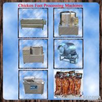 Chicken feet peeling machine