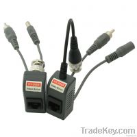 1CH Passive Video Balun with Power-Video-Audio/Data