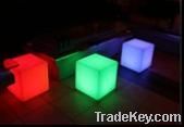 LED cube stool