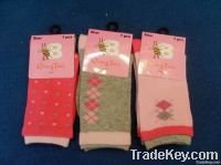 girls socks with dobule top