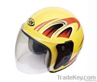 Open face helmet