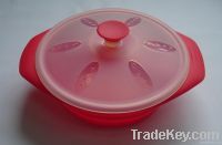 Silicone bowls with cover