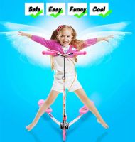 Four wheel kids scooters with flashing wheels and accessories