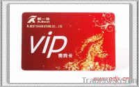 pvc vip cards