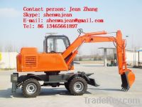 0.4m3 wheel excvator