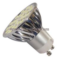 High Lumen lens high quality 24SMD 5050 5W GU10 LED Lamp Spotlight