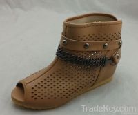 Lady&#039;s Ankle Boots with Heel inside