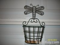 Metal wire basket  wall basket