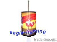 LED round light box with projector