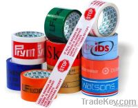 adhesive ptinted tape