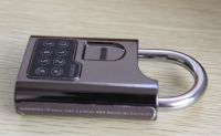 Fingerprint biometric padlock used in school locker, gym locker, gun cabinet;apartment and condo; guests, renters, landlords and realtors; medical offices, law offices and liquor stores;  warehouse, factory and logistics