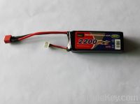 11.1V, 1800mAh, 25C EP Li-Po battery