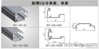 SALE:MEIYU COMPANY 5CM SLIM DOUBLE/SINGLE-SIDE LIGHT BOX