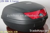 motorcycle tail box capacity of 2 full face helmets