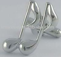 musical note fashion cufflinks