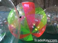 Exciting inflatable water walking ball