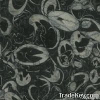 Jurassic Ocean Black Marble