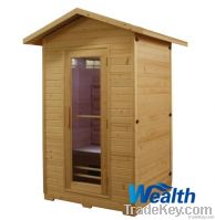 outdoor FIR sauna