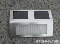 unique solar outdoor pathway stair LED light